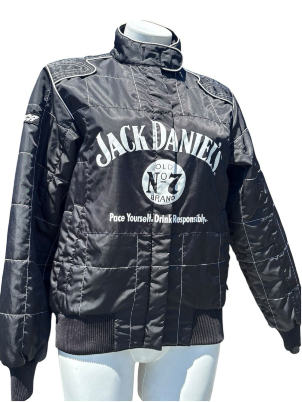 Vintage Jack Daniel’s NASCAR Chase Authentics Racing Jacket Small Fire Suit